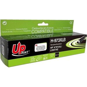 Tusz UPrint UPrint kompatybilny ink / tusz z L0S07AE, H-973XLB, black, 10000s, 182,5ml, dla HP PW Managed MFP P57750dw, P55250dw,PW Pro 452dn,