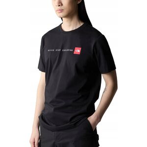 The North Face Koszulka ss never stop exploring tee-tnf black-m THE NORTH FACE