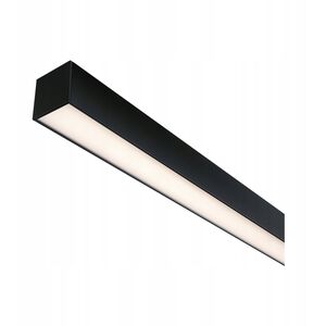 Φωτιστικό γραμμικού συστήματος LINION LED 8,5W 0,5m 3000K IP20 24V μαύρο RAL 9004 / αλουμίνιο