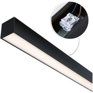 Γραμμικό φωτιστικό σύστημα LINION Power Channel LED 17W 1m 3000K IP20 100VA 230V/24V μαύρο RAL 9004 / αλουμίνιο