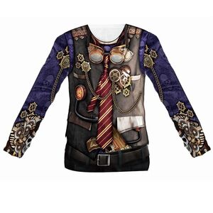 Koszulka z nadrukiem Steampunk Man rozm. L