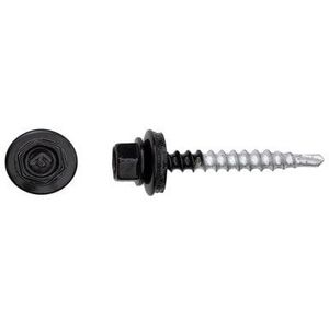 ΒΙΔΑ ΑΥΤΟΔΙΑΤΡΗΤΗ 4,8X35 ΞΥΛΟ+EPMD RAL7024 10ΤΕΜ