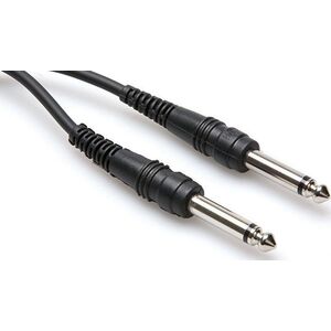 Kabel Hosa Jack 6.3mm  - Jack 6.3mm 1.5m czarny (CPP-105)