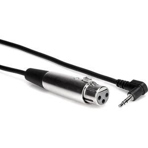 Kabel Hosa Jack 3.5mm - XLR 3m srebrny (XVM-110F)