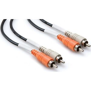 Kabel Hosa RCA (Cinch) x2 - RCA (Cinch) x2 2m czarny (CRA-202)