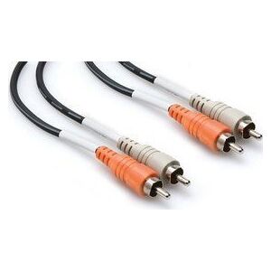 Kabel Hosa RCA (Cinch) x2 - RCA (Cinch) x2 3m czarny (CRA-203)