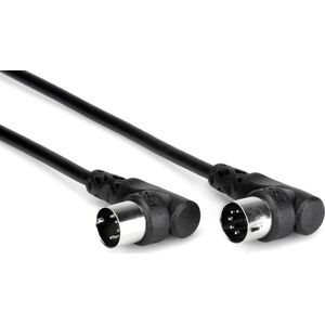 Kabel Hosa Hosa - Kabel MIDI kątowy 1.5m czarny
