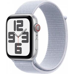 Smartwatch Apple Watch SE GPS + Cellular 44mm Silver Alu Sport Loop Niebieski  (MXGR3ET/A)