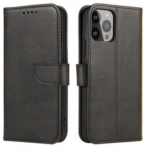 Θήκη Magnet Case με καπάκι για Samsung Galaxy S25 Ultra - μαύρο