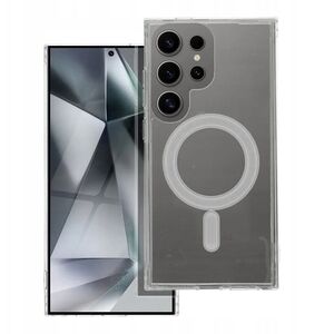 Θήκη CLEAR MAG COVER συμβατή με MagSafe για SAMSUNG S25 EDGE διάφανη