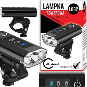 Φωτιστικό ποδηλάτου L8G2 CREE 1200 μακρινή/κοντινή δέσμη