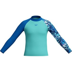 Dziecięca Koszulka Z Długim Rękawem Prnt Ls Rash Top Jm  poppy red/patriot blue rozmiar 7-8