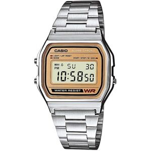 Zegarek Casio Zegarek męski Retro srebrny (A158WEA-9EF)