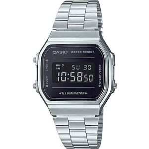 Zegarek Casio Uniseks A168WEM -1EF Retro Vintage Mirror srebrny