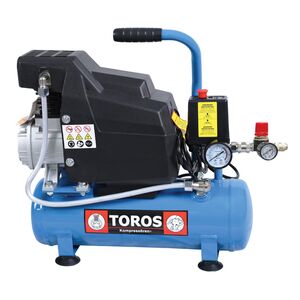 TOROS ΑΕΡΟΣΥΜΠΙΕΣΤΗΣ ΜΟΝΟΜΠΛΟΚ 6LT/1,5HP 230V 602080 έως 12 άτοκες δόσεις