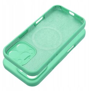 Θήκη SILICONE 2mm για IPHONE 15 Pro Max συμβατή με MagSafe μέντα