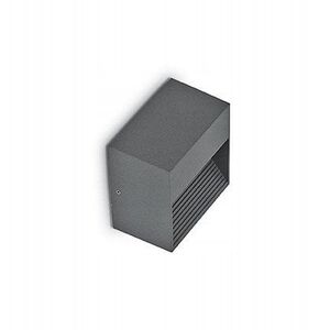 Απλίκα εξωτερικού χώρου Ideal Lux Down AP1 1x28W G9 ανθρακί 122045