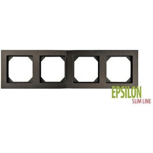 ΠΛΑΙΣΙΟ EPSILON SLIM 14-145-04 ΜΑΥΡΟ