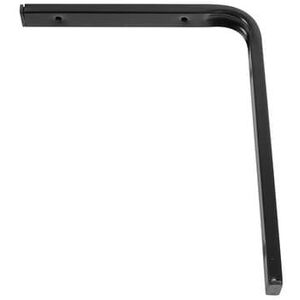 Βραχίονας ραφιού F-προφίλ 200x250 mm. - μαύρο
