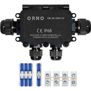 Κουτί επιφανείας HD IP68, 0,5-6,0mm?, 2 δακτύλιοι M20, 2 δακτύλιοι M16, διάταξη T
