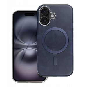 Θήκη GENTLEMAN MAG COVER συμβατή με MagSafe για IPHONE 16 PRO MAX μπλε