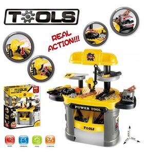 ΕΡΓΑΣΤΗΡΙΟ ΓΙΑ ΠΑΙΔΙΑ POWER TOOL ΚΙΤΡΙΝΟ