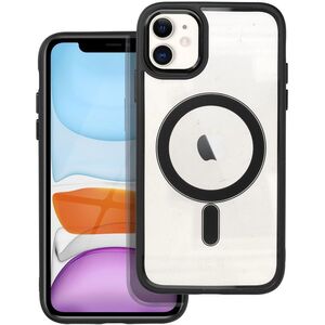 Θήκη COLOR EDGE MAG COVER συμβατή με MagSafe για IPHONE 11 μαύρο