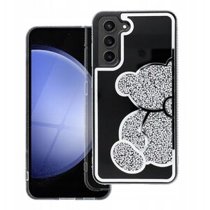 Θήκη TEDDY BEAR για SAMSUNG S25 ασημί