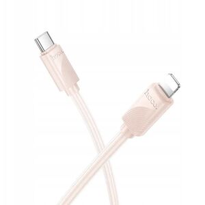 Καλώδιο USB C σε Lightning HOCO PD 27W 1 m X114 ροζ
