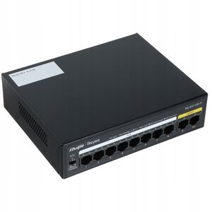 ΔΙΑΚΟΠΤΗΣ POE RG-ES110F-P 8-ΘΥΡΩΝ REYEE