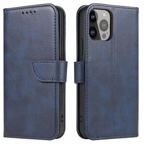 Θήκη Magnet Case με πτερύγιο για iPhone 16e - μπλε