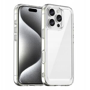 Θήκη Outer Space Case για iPhone 16e με ελαστικό πλαίσιο - διαφανές