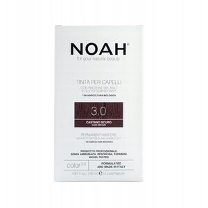 Μόνιμη βαφή μαλλιών Noah 3.0 Σκούρο Καφέ 140 ml