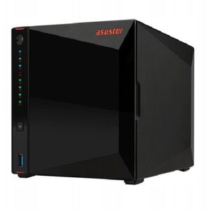 Διακομιστής αρχείων Asustor NIMBUSTOR 4 GEN2 AS5404T 4-bay, Intel Celeron N5105 Quad-Core 2.0GHz, 16GB RAM DDR4. 2x2.5 GbE LAN, 3x USB 3.2. HDMI 2.0B, 4 x M.2 NVMe