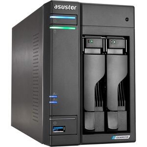 Διακομιστής αρχείων Asustor LOCKERSTOR 2 AS6702T 2-bay, Intel Celeron N5105 Τετραπύρηνος 2.0GHz, 8GB RAM DDR4. 4x M.2 PCIe (NVMe), 2x 2.5 GbE. 2x USB 3.2. HDMI 2.0b