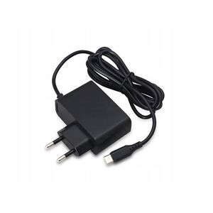 Φορτιστής δικτύου με βύσμα USB type-C 3A, γρήγορη φόρτιση, μαύρη