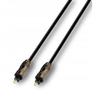 ALVA - Kabel Optyczny Toslink metal 1m