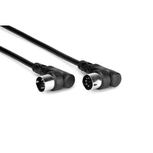 Hosa - Kabel MIDI kątowy 3m czarny