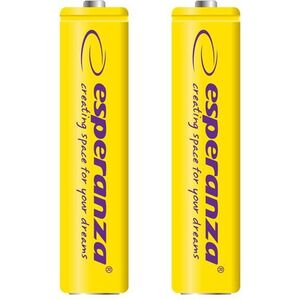 Esperanza Akumulator żółte AAA / R03 1000mAh 2 szt.
