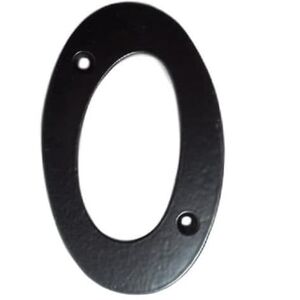 ΑΡΙΘΜΟΣ 0 GB-2531_0 105X65MM ΜΑΥΡΟ