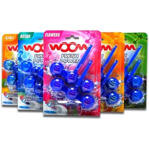 WOOM Χρωματιστό κρεμαστό για WC 2x50g ωκεανός
