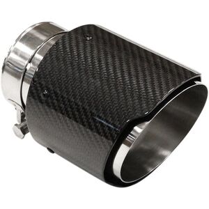 Άκρο εξάτμισης 89mm είσοδος 63mm Carbon Gloss