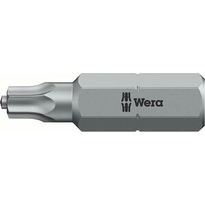 Wera Profesjonalny Bit Grot Wera TORX 25mm Krótki Spax Końcówka Wkrętaka 1/4"