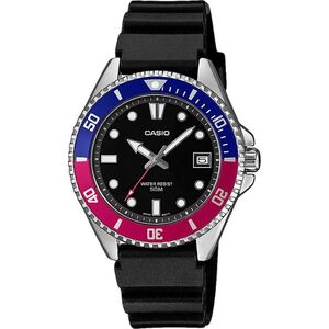 Zegarek Casio Zegarek męski Casio MDV-10-1A2VEF czarny