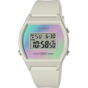 Zegarek Casio Zegarek damski Casio LW-205H-8AEF biały