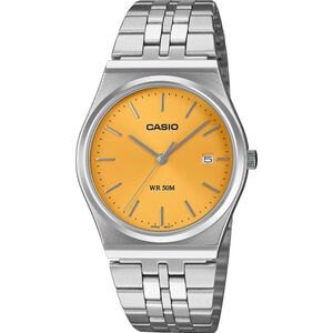 Zegarek Casio Zegarek męski Casio MTP-B145D-9AVEF srebrny