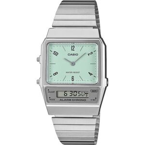 Zegarek Casio Vintage Zegarek damski Casio AQ-800E-3AEF srebrny