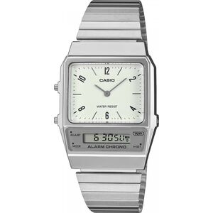 Zegarek Casio Vintage Zegarek damski Casio AQ-800E-7A2EF srebrny