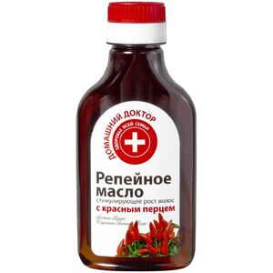 Varnalėšų aliejus plaukų augimui su raudonųjų pipirų ekstraktu Elfa Farm, 100 ml