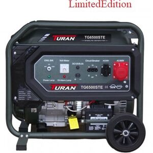 Βενζινοκίνητη γεννήτρια Turan TG6500STE LimitedEdition, 5,5 kW Max, AVR, 230 V/400 V